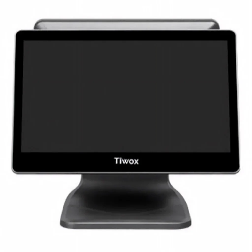Tiwox TP-9500-D, Intel i5 5.Nesil, 15.6" Ekran, 8GB Ram, 128GB SSD, Endüstriyel, Dokunmatik Pos PC (çift ekran)