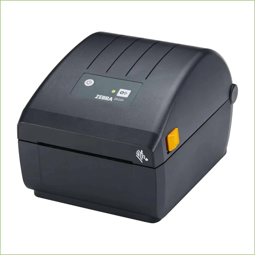 ZEBRA ZD220D, Barkod Yazıcı, Direkt Termal Ribonsuz, 102mm/s Hız, 104mm Baskı Genişliği, 203 DPI, USB (ZD22042-D0EG00EZ)